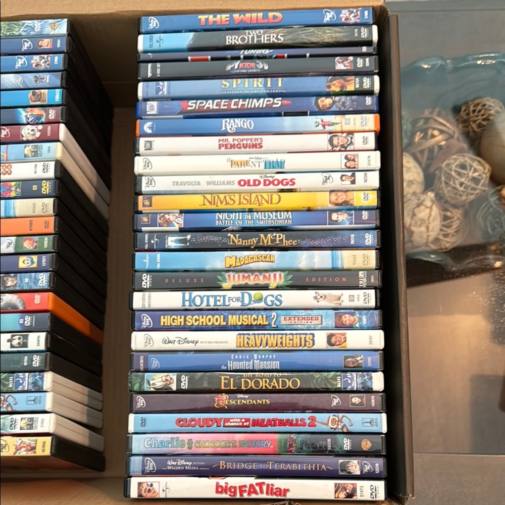 25 Collection of Family and Animated DVDs